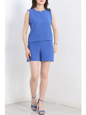 Zengezur Mall Snmswrld Şortlu Ayrobin Takım Mavi (Beden: Xl)