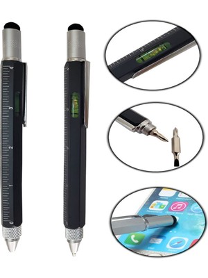 Calperia Çok Fonksiyonlu Cetvel Kalem