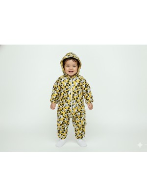 Efemkids 3-6  Ay Unisex Bebek Yağmurluk Yenidoğan Bebek Yağmur Geçirmez