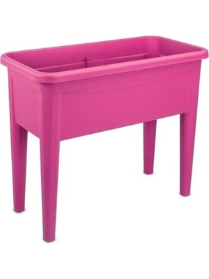 Omnipazar SO-AB03 Dekoratif Ayaklı Bahçe Yetiştirme Saksı 60 Litre No 3