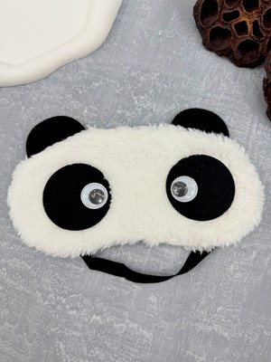 Peluş Panda Uyku Bandı