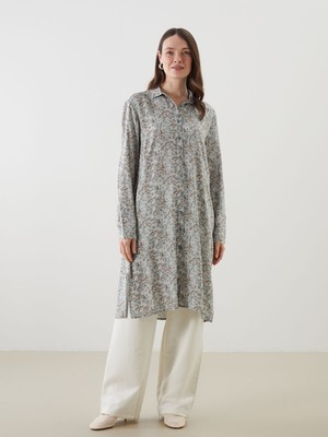 Lc Waikiki Yeni Sezon Desenli Kadın Gömlek Tunik