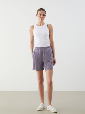 Lc Waikiki Yeni Sezon Beli Lastikli Kadın Şort