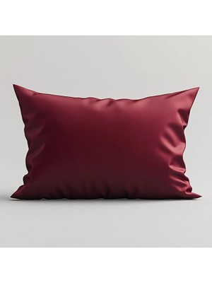 Durukar Ipek Dokulu Mikrosaten Saten Yastık Kılıfı 50X70 (2’li Set) – Bordo – Saç ve Cilt Dostu