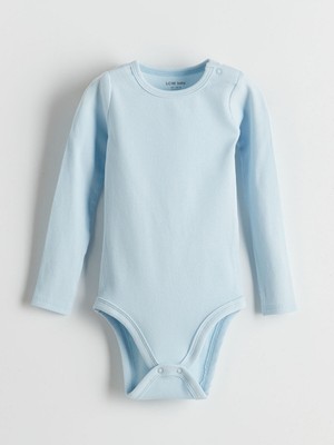 Lc Waikiki Yeni Sezon Bisiklet Yaka Basic Erkek Bebek Tulum