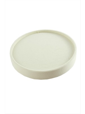 Flamex Yuvarlak Ahşap Anfora Kumaş Piercing Küpelik 20 cm