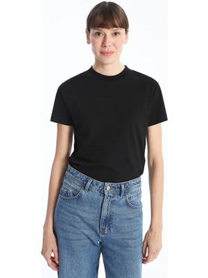 Lc Waikiki Yeni Sezon Dik Yaka Kadın Tişört