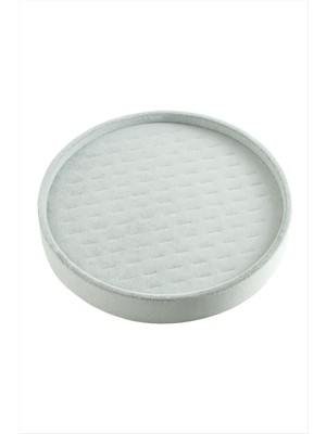 Flamex Yuvarlak Ahşap Anfora Kumaş Piercing Küpelik 20 cm