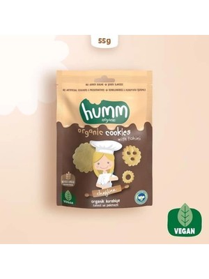 SHC4200 Mey Ithalat® Organik Tahinli ve Pekmezli Vegan Kurabiye 55 gr