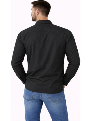 Modaplaza Erkek Cep Kapaklı Gömlek 821