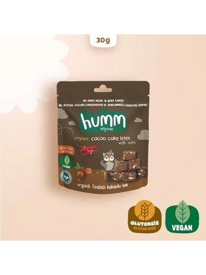 SHC4200 Mey Ithalat® Organik Fındıklı Kakaolu Vegan Kek 30 gr