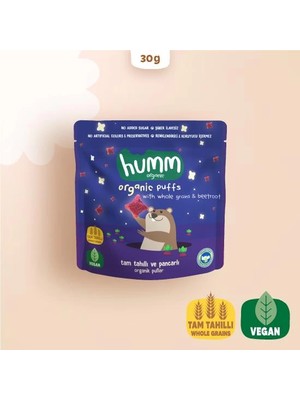 SHC4200 Mey Ithalat® Organik Pancarlı ve Tam Tahıllı Puflar 30 gr