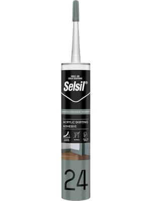 SHC4200 Mey Ithalat® Selsil 24 Strafor Süpürgelik Yapıştırıcı 500 gr