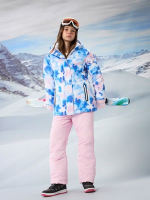 Lc Waikiki Yeni Sezon Beli Lastikli Kız Çocuk Kayak Pantolonu