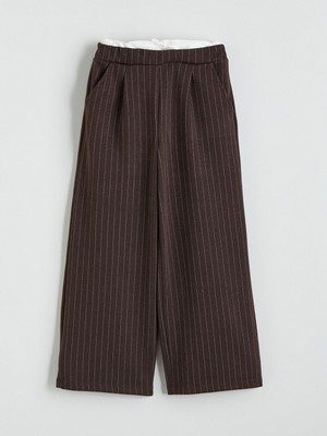 Lc Waikiki Yeni Sezon Beli Lastikli Pileli Kız Çocuk Pantolon