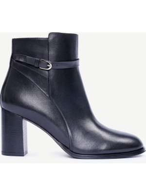 Yargıcı Topuklu Deri Bot