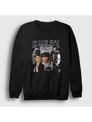 Presmono Unisex Siyah Tom Kaulitz Tokio Hotel Sweatshirt