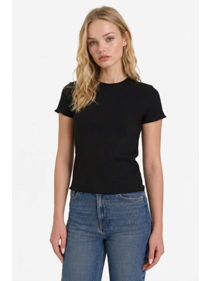 DeFacto Fitted Fitilli Kaşkorse Tişört K7064AZ26SP