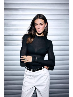 DeFacto Slim Fit Ribana Tişört G7804AX26SP