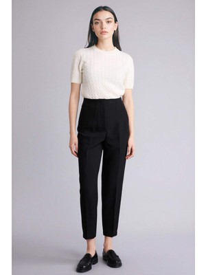 DeFacto Carrot Fit Yüksek Bel Crop Pantolon C2466AX26SP