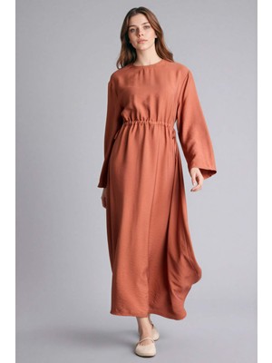 DeFacto Bisiklet Yaka Uzun Kollu Elbise H0196AX26SP