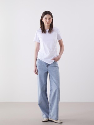 Lc Waikiki Yeni Sezon Balloon Fit Kadın Jean Pantolon