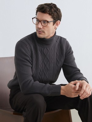 Lc Waikiki Yeni Sezon Balıkçı Yaka Erkek Triko Kazak