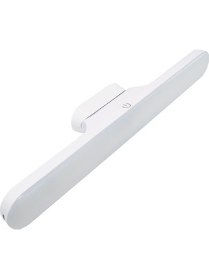 Als Şarjlı Ince Uzun LED Ayna Lambası | Cam Gövdeli Şık Tasarım | Duvara Asılabilir – Seyyar – Elektriksiz Alanlar Için Işık | Banyo, Mutfak,