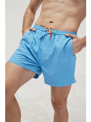 Bad Bear Chameleon Suda Renk Değiştiren Mavi Erkek Deniz Şortu