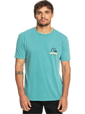 Quiksilver Artsinpalm Erkek Mavi Tişört