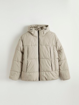 Lc Waikiki Yeni Sezon Rahat Kalıp Kapüşonlu Erkek Şişme Mont