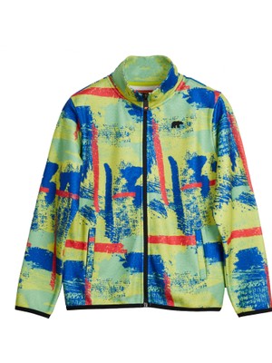 Bad Bear Drew Yeşil Çocuk Polar Sweatshirt