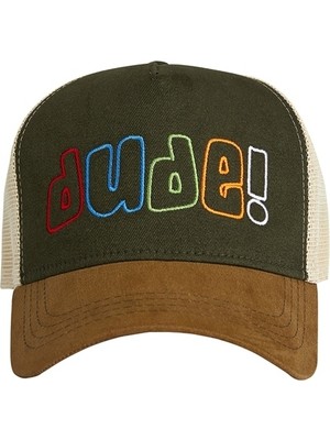 Bad Bear Dude Haki Şapka