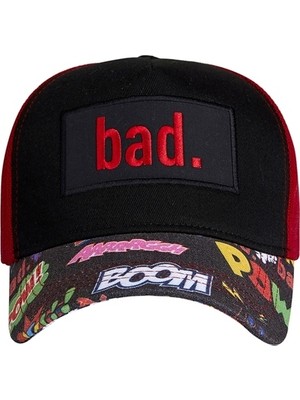 Bad Bear Boom Siyah Şapka
