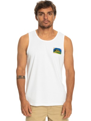 Quiksilver Colourflow Erkek Beyaz Atlet