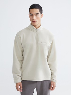 Lc Waikiki Yeni Sezon Dik Yaka Polar Erkek Sweatshirt
