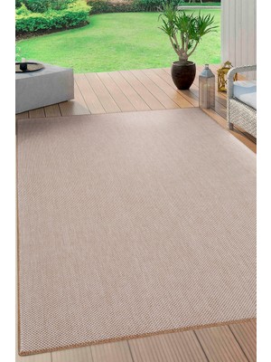 Alpina Home Stella Beyaz Jüt Hasır Model Dokuma Yıkanabilir Katlanabilir Toz Vermez Kilim