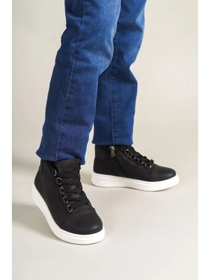 Chekich 1012 - Roma Çocuk Ayakkabı Sıyah