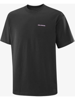 Salomon Wıld Rays Erkek Tişört Deep Black LC2832700