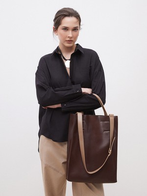 Lc Waikiki Yeni Sezon Deri Görünümlü Kadın Kol Çantası