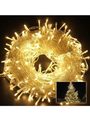Jasper 10 Metre 100 Ledli Fişli Led, Dekor Lambası Gün Işığı Yılbaşı Ağacı Işığı
