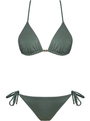 Sailor Moda Üçgen Brezilya Bikini Takım