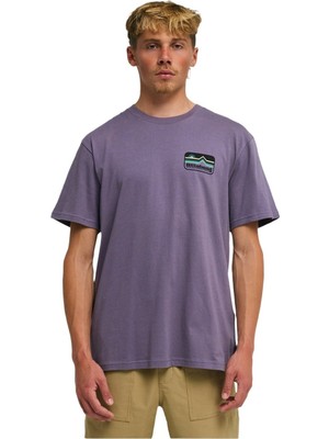 Billabong Range Erkek Mor Tişört