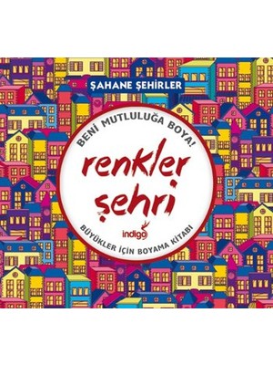Datatek Renkler Şehri - Şahane Şehirler (Büyükler Için Boyama Kitabı)