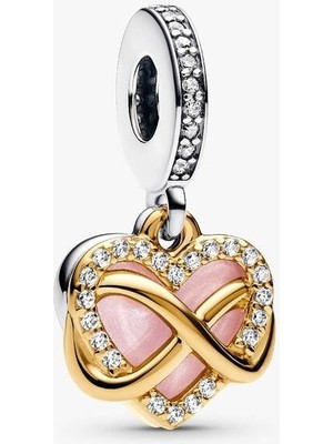 Pandora Parıldayan Sonsuzluk Kalp Sallantısı Charm 768878C01