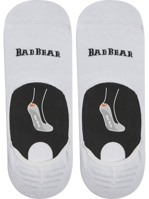 Bad Bear Core Zero Beyaz Unisex Babet Çorap