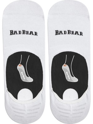 Bad Bear Core Zero Beyaz Unisex Babet Çorap