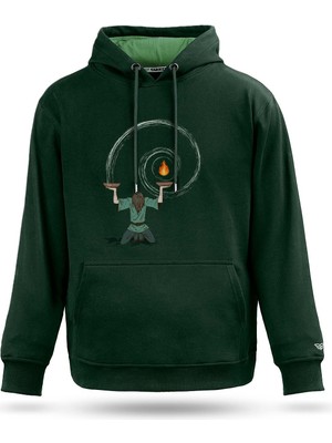 Tarrzzcom Kapüşonlu Kadın Sweatshirt - Erkek Sweatshirt Bilgeliğin Evreni Tasarım Sweatshirt