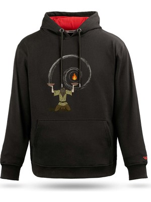 Tarrzzcom Kapüşonlu Kadın Sweatshirt - Erkek Sweatshirt Bilgeliğin Evreni Tasarım Sweatshirt