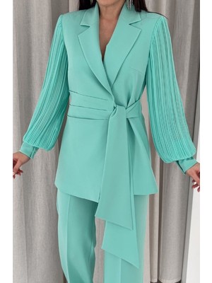 Vuntal Butik Şifon Kollu Ikili Takım